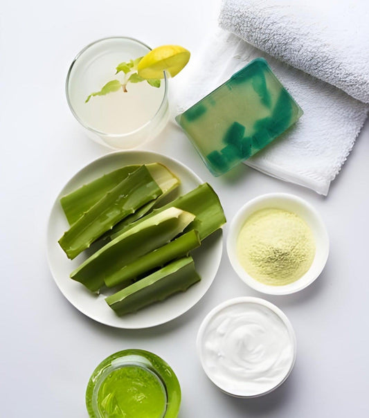Aloe vera Soap - Natural soap and cream - The Natural cares